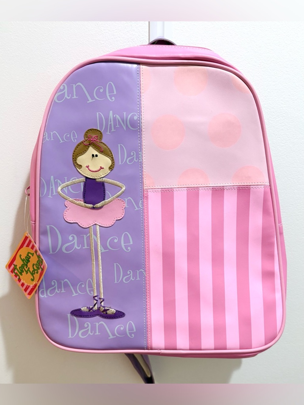 Stephen Joseph Children’s Backpack Ballet Pink/Purple One Size
